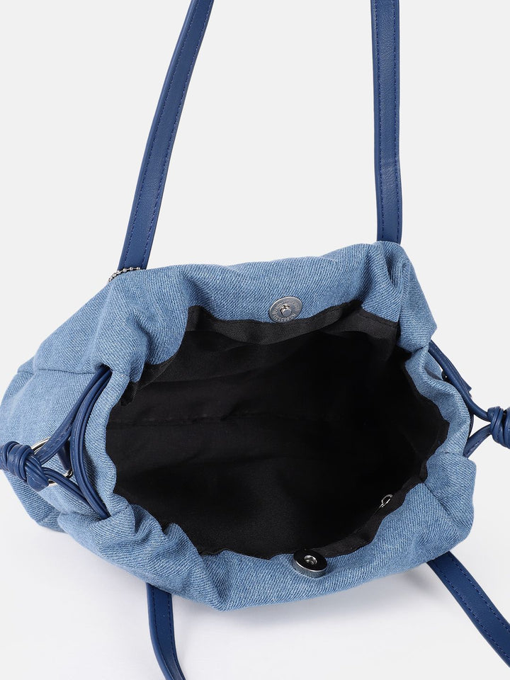 DressBerry Textured Shoulder Bag