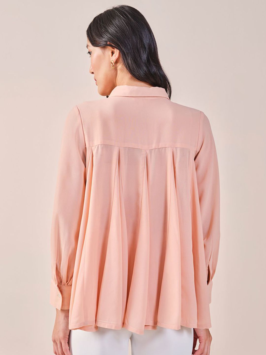 AND Solid Shirt Style Top