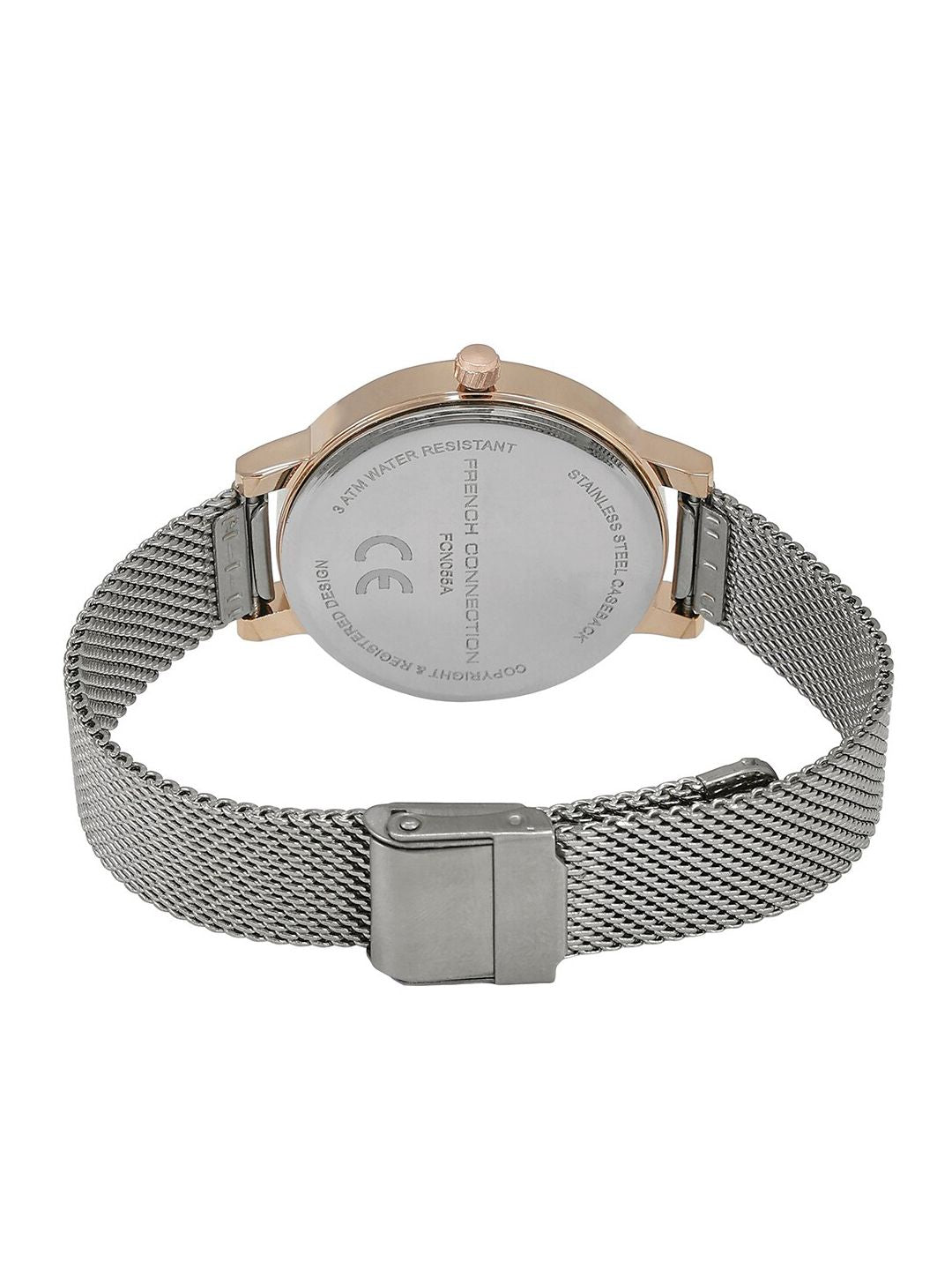 French Connection Women Bracelet Style Straps Analogue Watch FCN055A