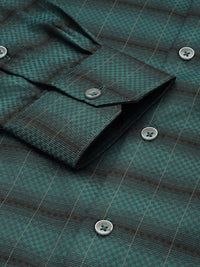 The Indian Garage Co. X Luxe Slim Fit Checked Formal Shirt