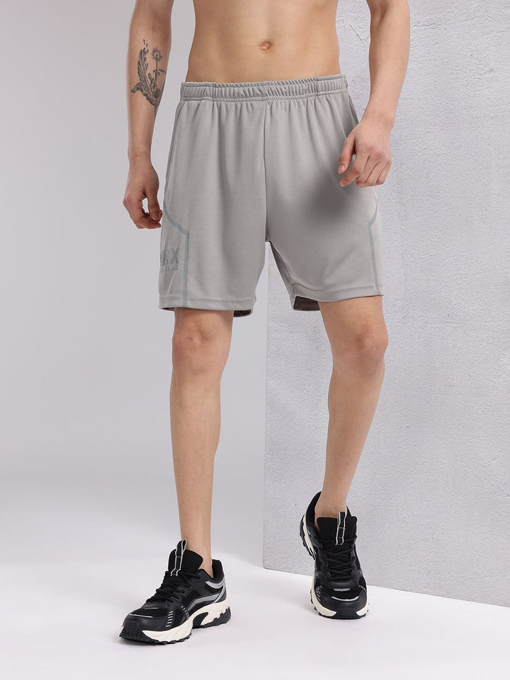 HRX by Hrithik Roshan Men Rapid-Dry Typography Running Shorts
