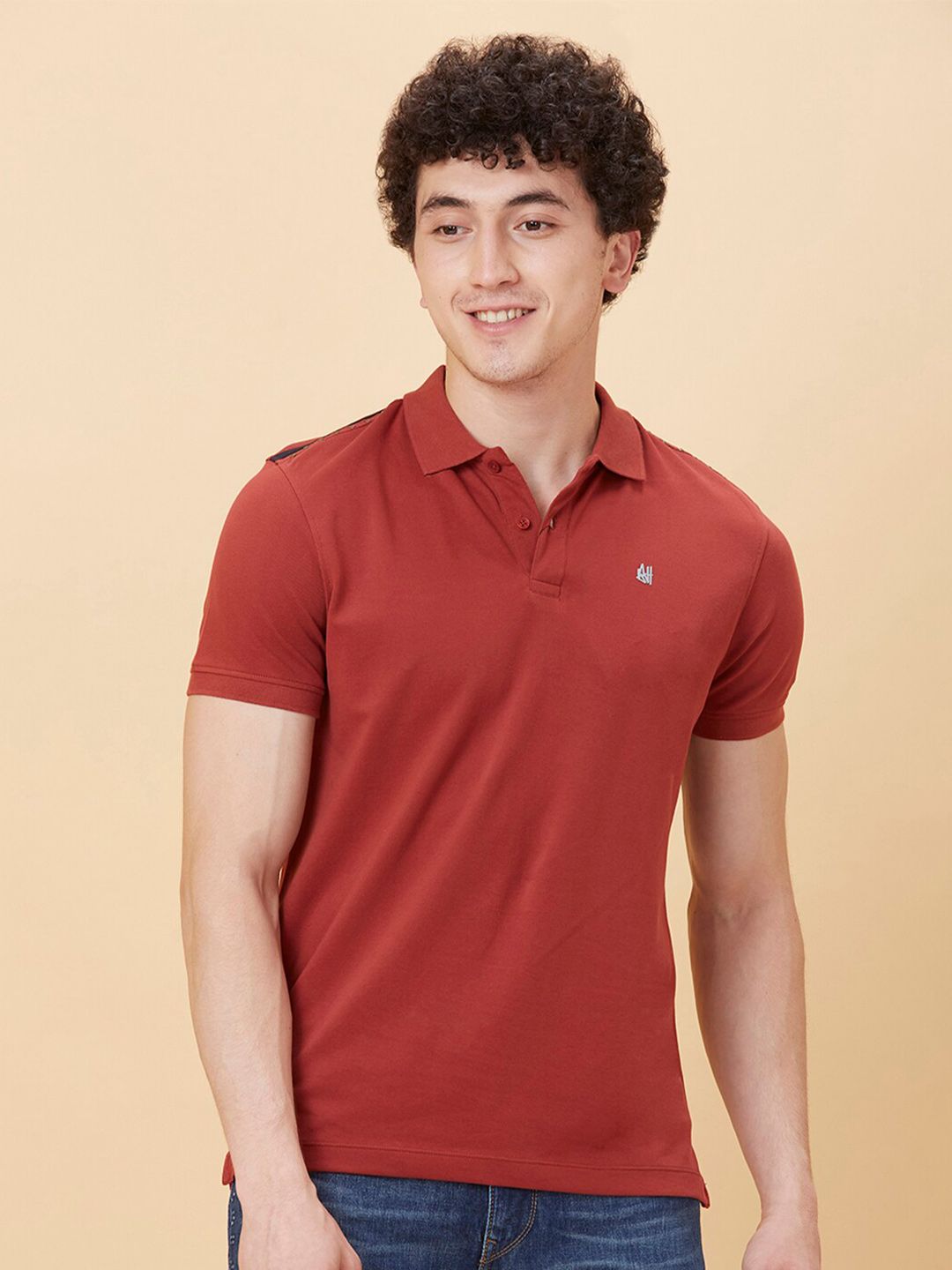 Being Human Polo Collar T-shirt