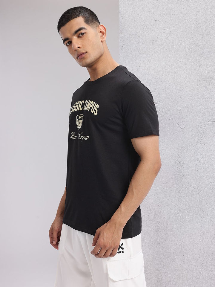 HRX by Hrithik Roshan Typography Printed T-shirt
