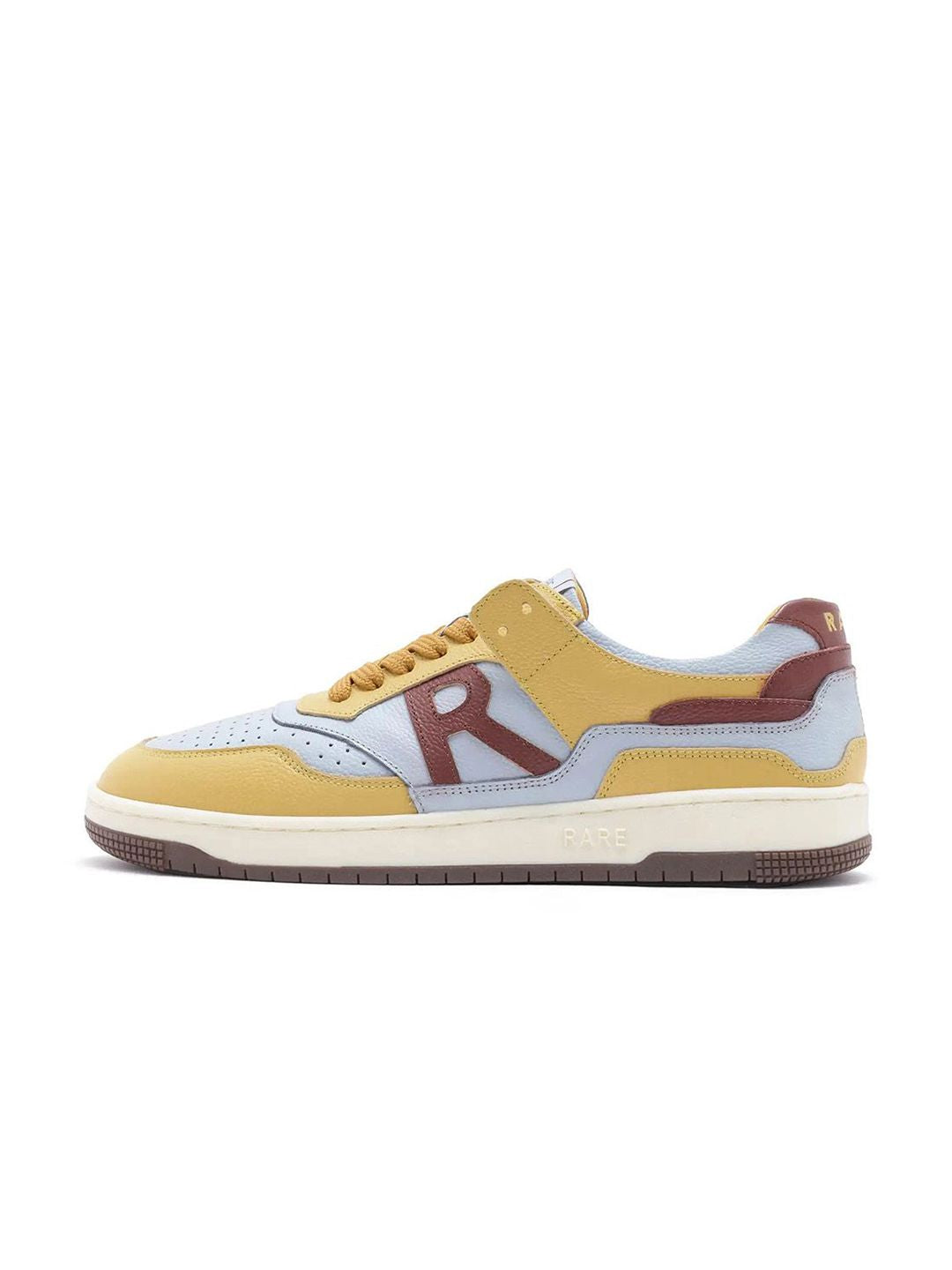 RARE RABBIT Men Colourblocked Leather Sneakers