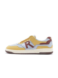 RARE RABBIT Men Colourblocked Leather Sneakers
