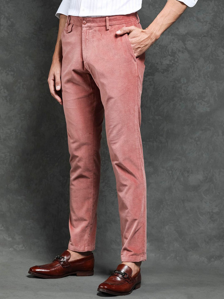 RARE RABBIT Cloy Mid-Rise Slim Fit Trouser