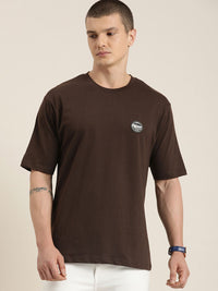 Difference of Opinion Men Printed Pure Cotton T-shirt