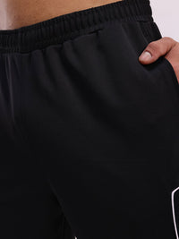 HRX by Hrithik Roshan Men Cargo Style Rapid-Dry Training Joggers with Contrast Piping