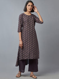 W Brown Wide Leg Palazzos