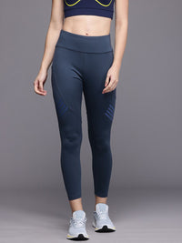 HRX by Hrithik Roshan Women Antimicrobial & Rapid Dry High Rise Slim Fit Training Tights