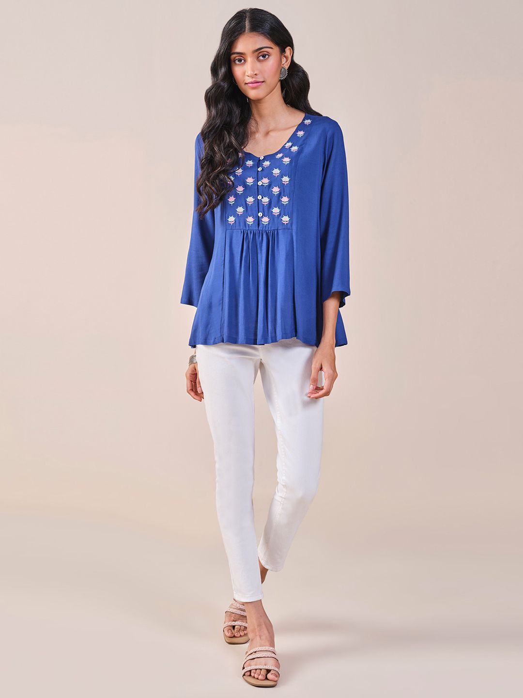 Global Desi Longline Top