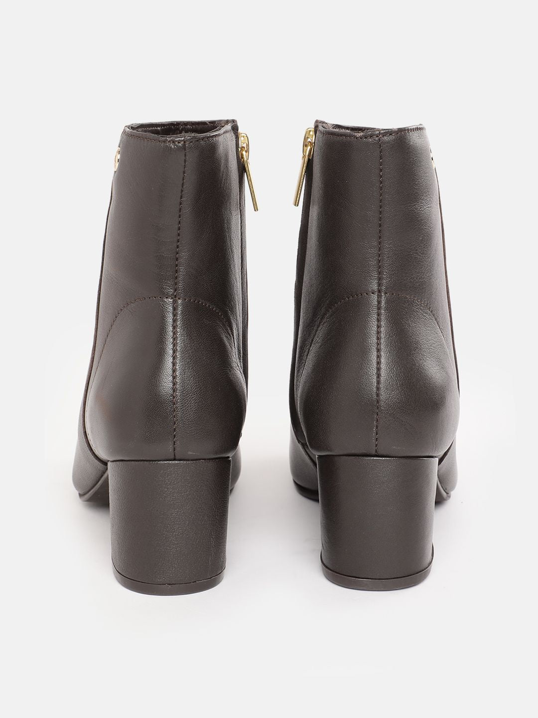 Lino Perros Women Mid-Top Block Heel Boots with Block Heels