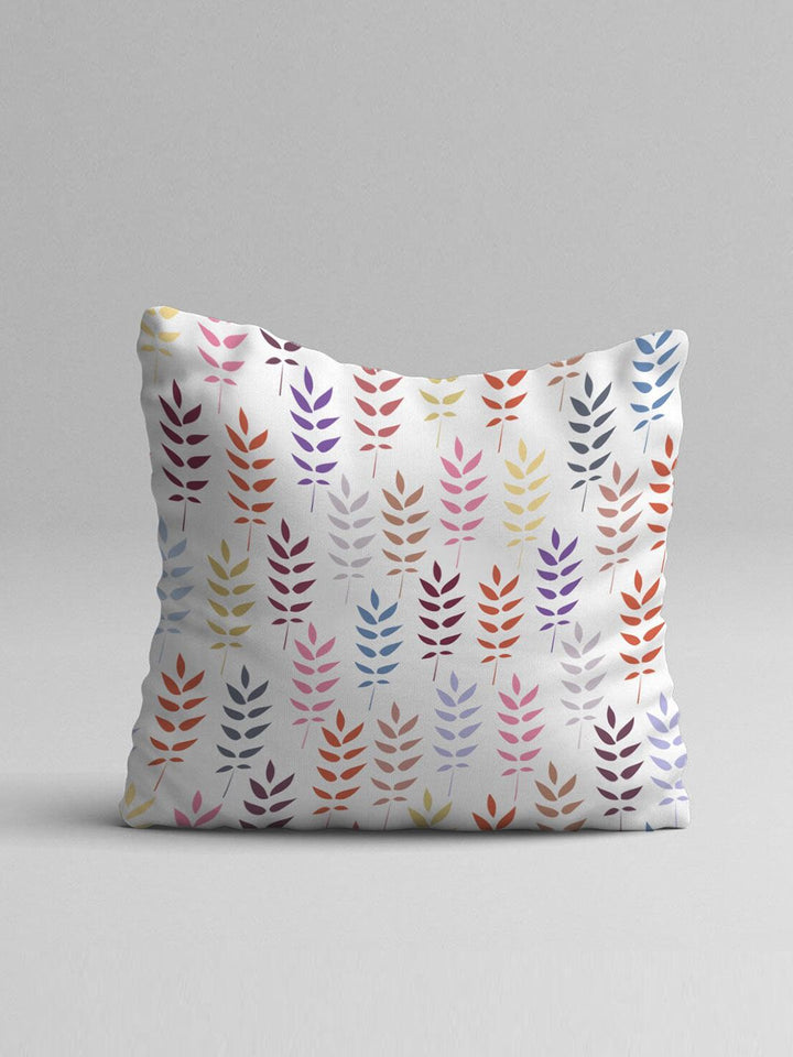 STITCHNEST Set of 5 Blue & White 12"x 12" Floral Square Cushion Covers