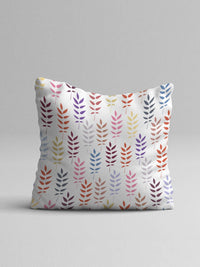 STITCHNEST Set of 5 Blue & White 12"x 12" Floral Square Cushion Covers