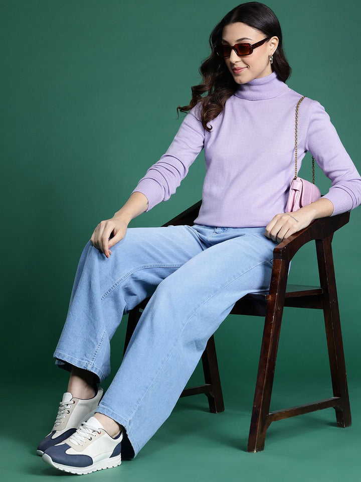 DressBerry Turtle-Neck Pullover
