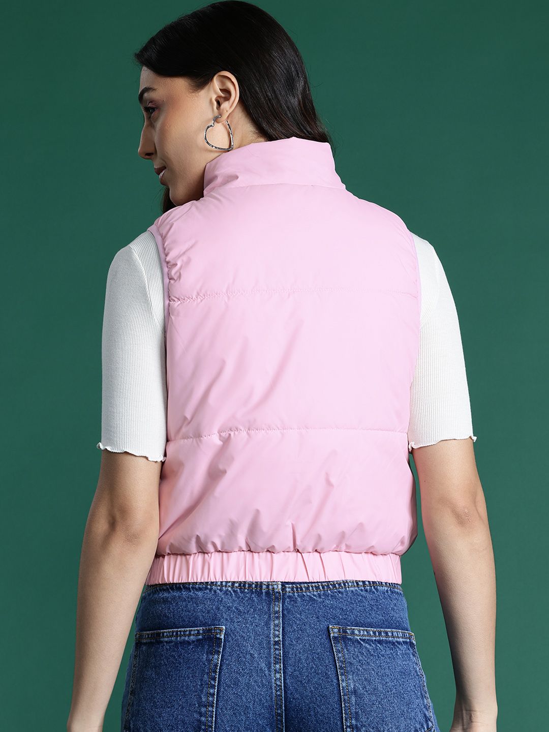 DressBerry Cropped Padded Jacket