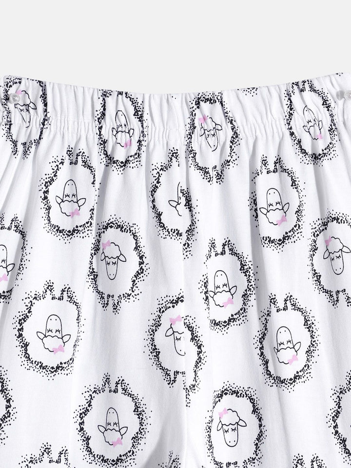 Moms Love Boys Printed Pure Cotton T-Shirt With Joggers