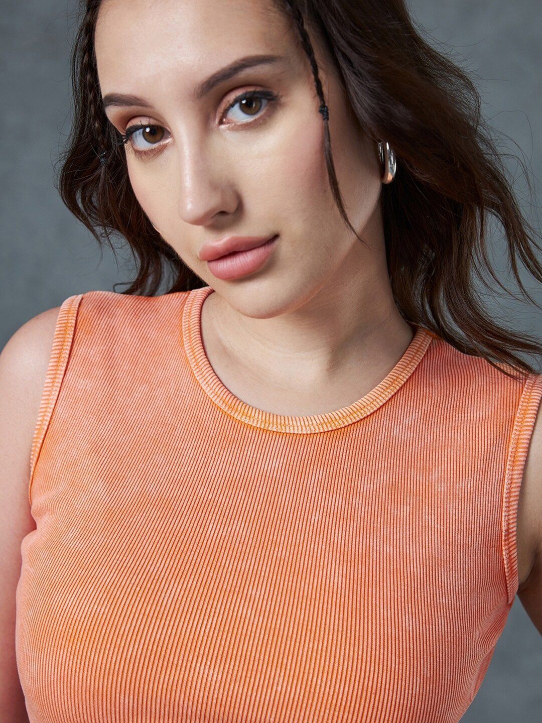 Bewakoof Tie and Dye Cotton Crop Top