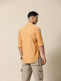 Mr Bowerbird Pure Cotton Tailored Fit Floral Embroidered Casual Shirt