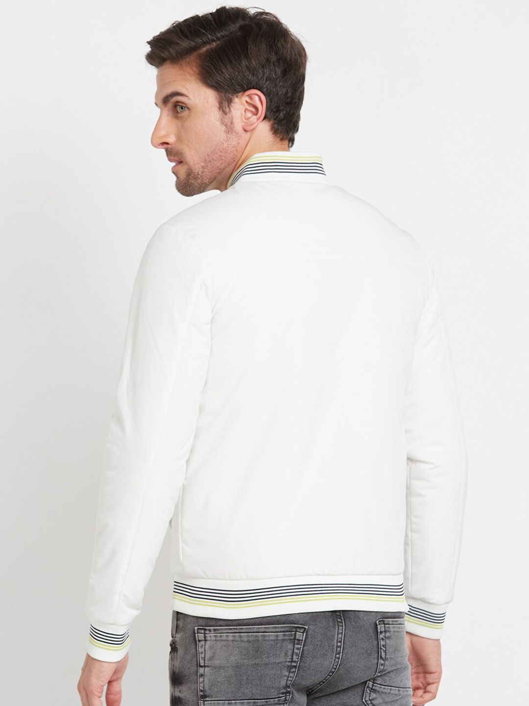 Being Human Mock Collar Bomber Jacket
