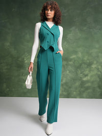 Tokyo Talkies Vest Blazer With Trousers