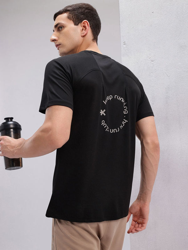 HRX by Hrithik Roshan Typography Print Running T-shirt