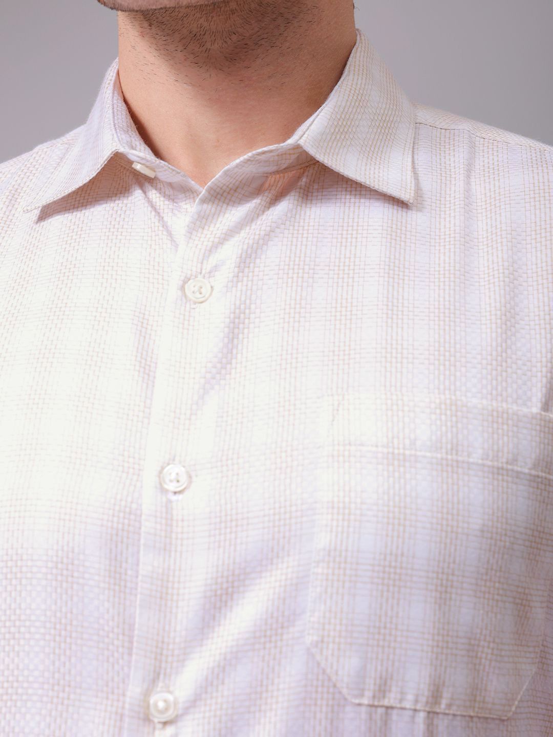 The Indian Garage Co. X Luxe Men Slim Fit Multi Stripes Opaque Striped Formal Shirt