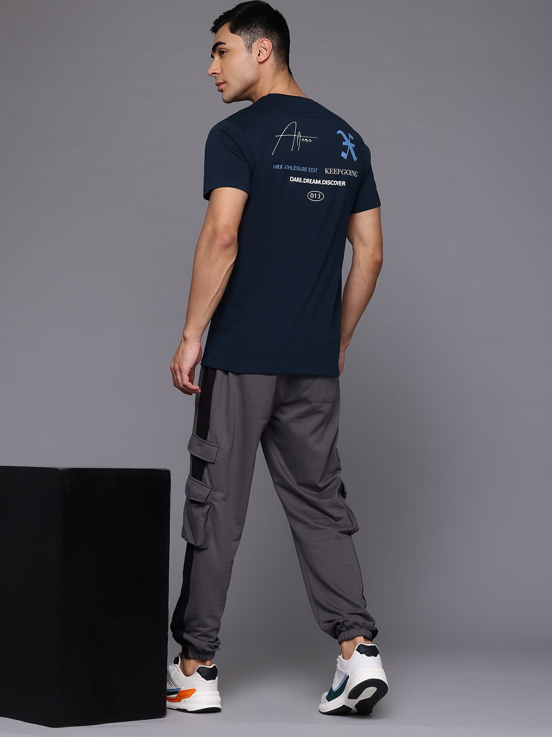 HRX by Hrithik Roshan Men Typography Printed T-shirt