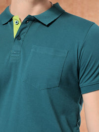 The Indian Garage Co Men 2 Polo Collar Pockets T-shirt