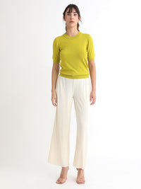 RAREISM Round Neck Knitted Pullover