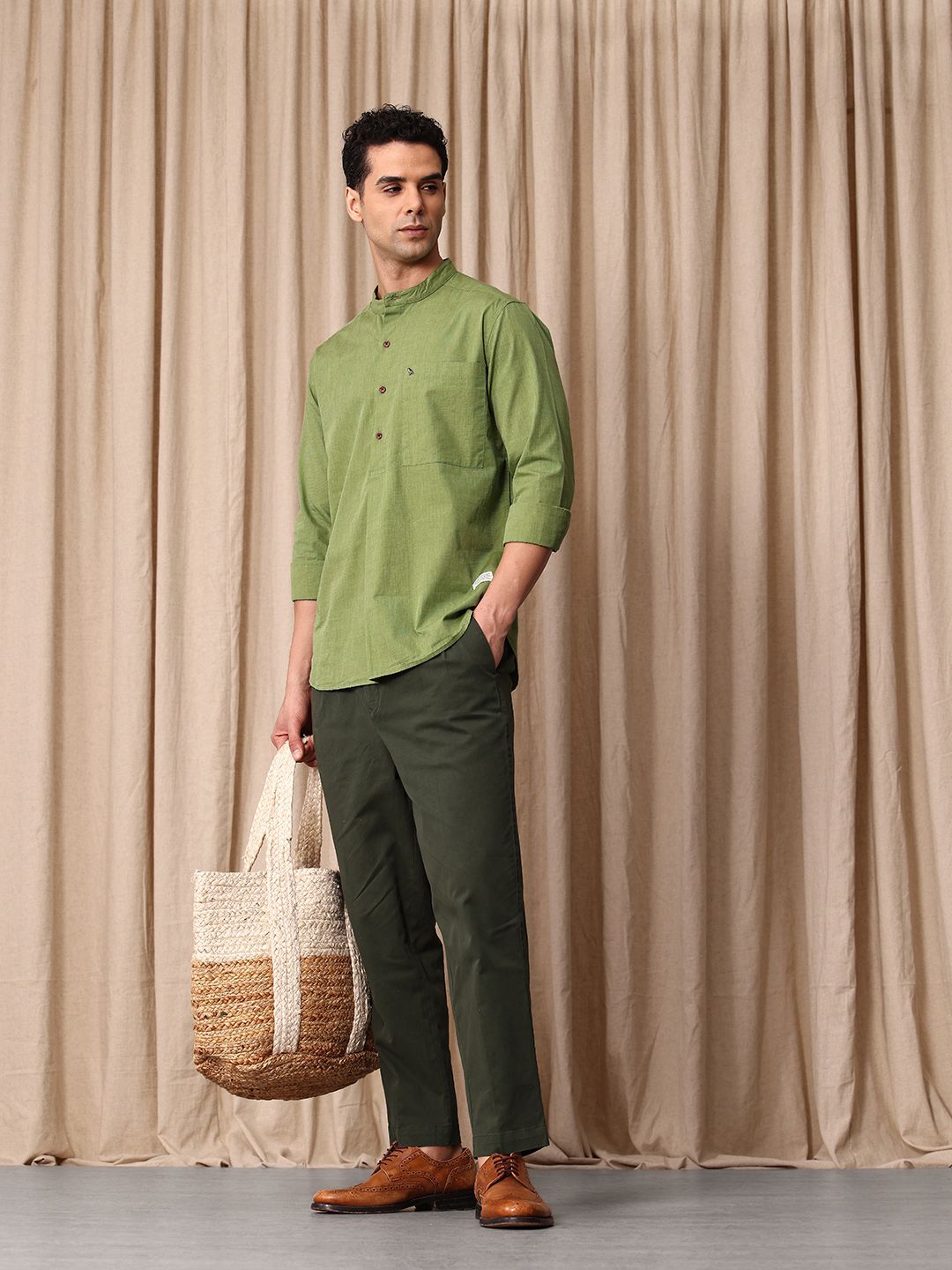 Mr Bowerbird Pure Cotton Casual Shirt