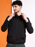 The Indian Garage Co Men Regular Fit Zip-Front Bomber Jacket