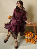 Indo Era Floral Printed V Neck Pure Cotton Kurta With Salwar & Dupatta