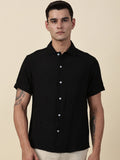 Thomas Scott Men Embroidered Regular Fit Casual Shirt