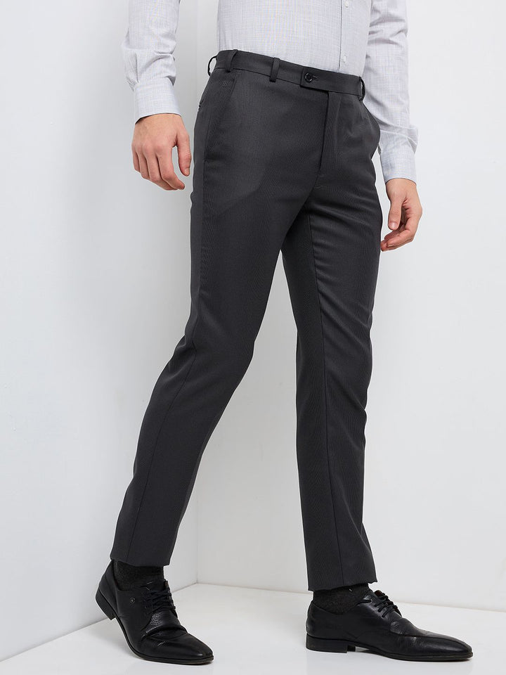 Raymond Men Slim Fit Formal Trousers