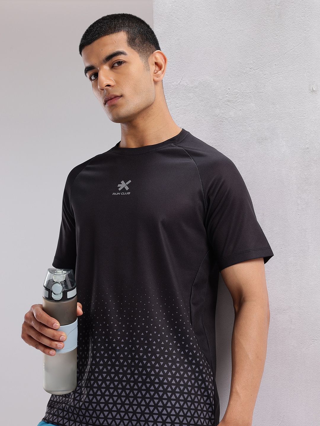 HRX by Hrithik Roshan Men Printed Rapid-Dry Running T-shirt