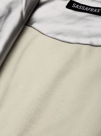SASSAFRAS Women Silver-Toned Tailored Jacket