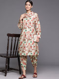 Varanga Printed Regular Kurta with Dhoti Pants
