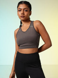 HRX by Hrithik Roshan Lightly Padded Rapid-Dry Training Bra HR_SS25_W_BA_KT059_03_C