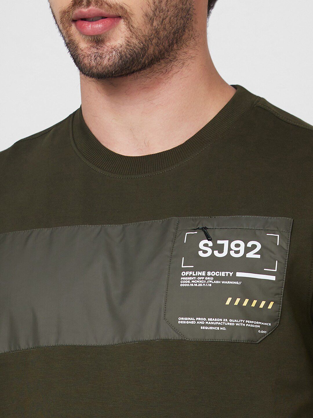 SPYKAR Typography Printed Sweatshirt