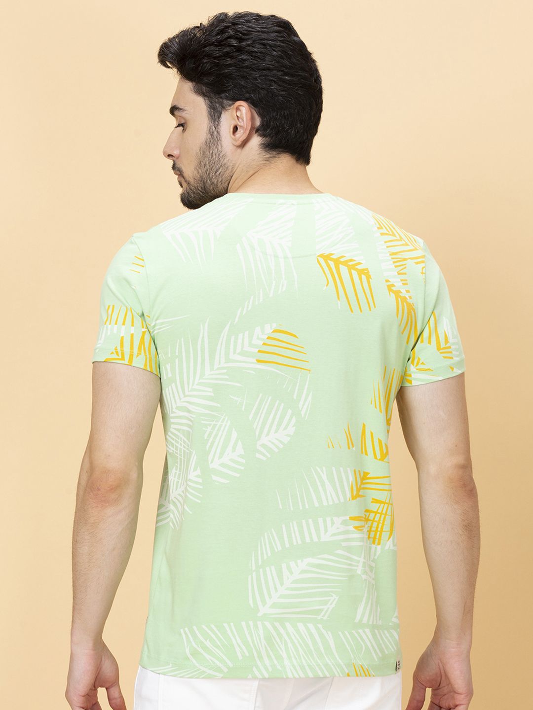 Being Human Men Round Neck Pure Cotton Printed T-shirt