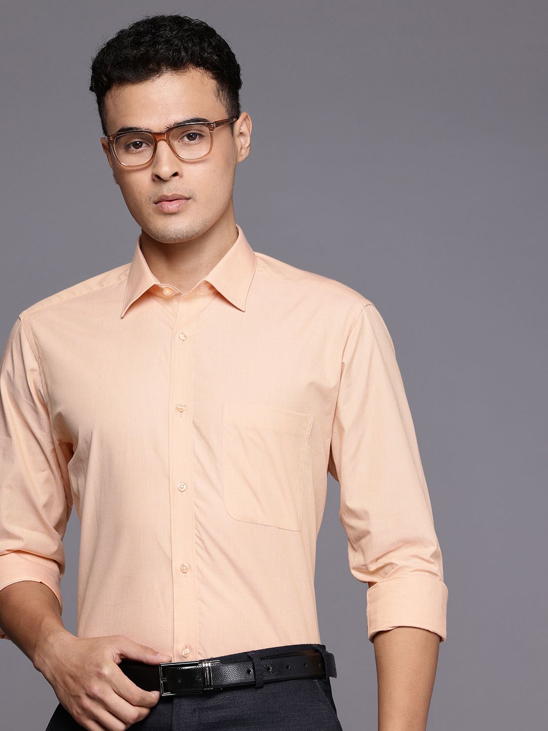 Raymond Pure Cotton Slim Fit Formal Shirt