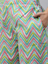 Libas Women Ethnic Motifs Printed Kurta with Palazzo & Dupatta