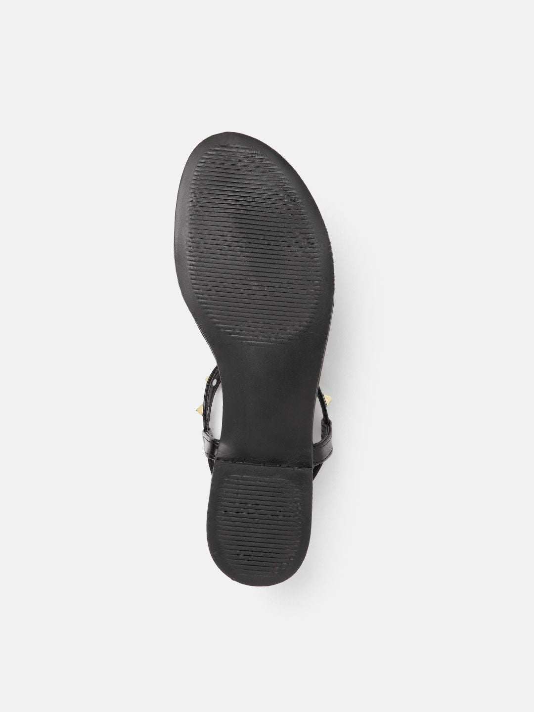 Lino Perros Women Studded T-Strap Flats