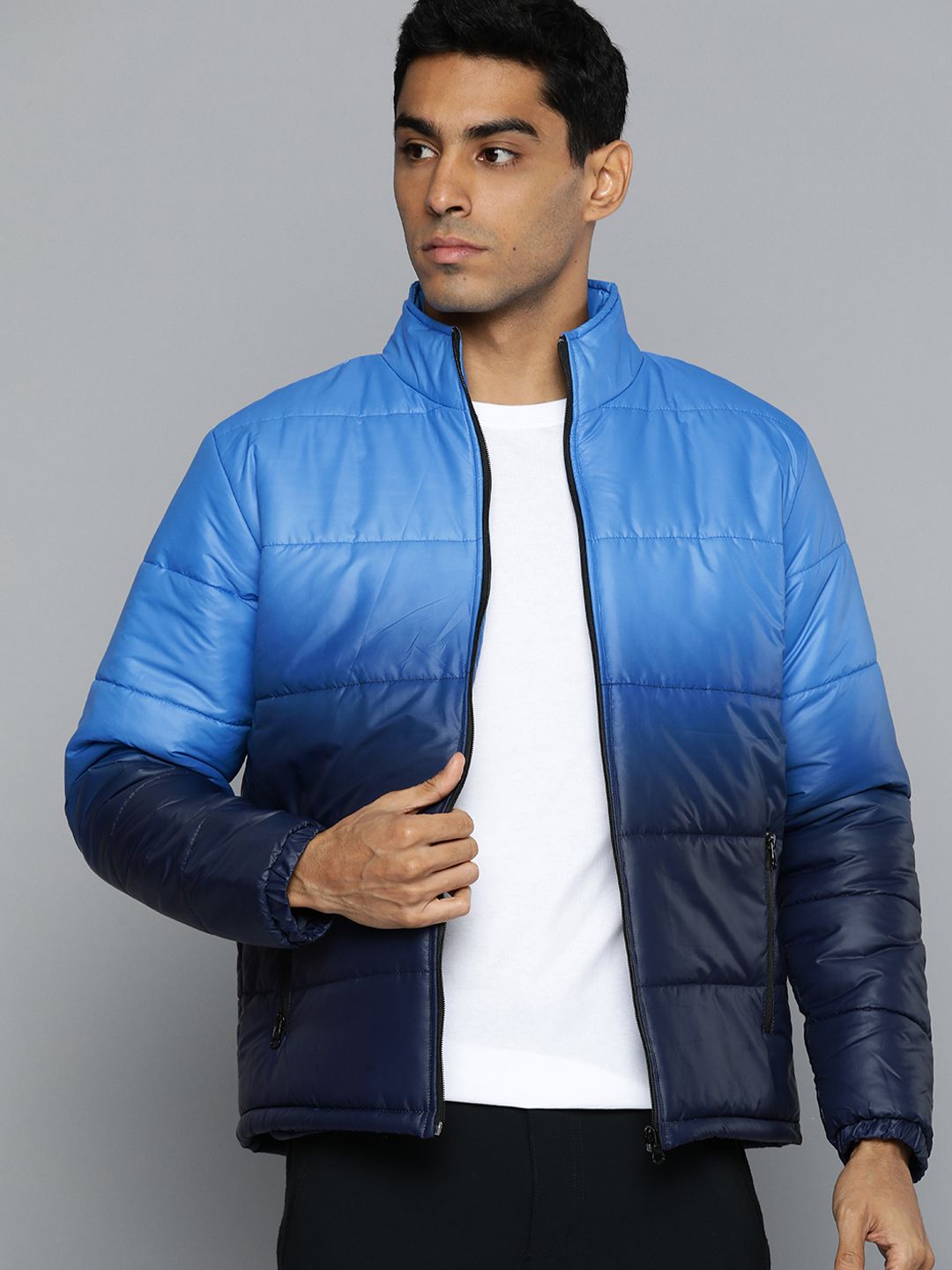 HRX by Hrithik Roshan Rapid-Dry Ombre Outdoor Sporty Jacket