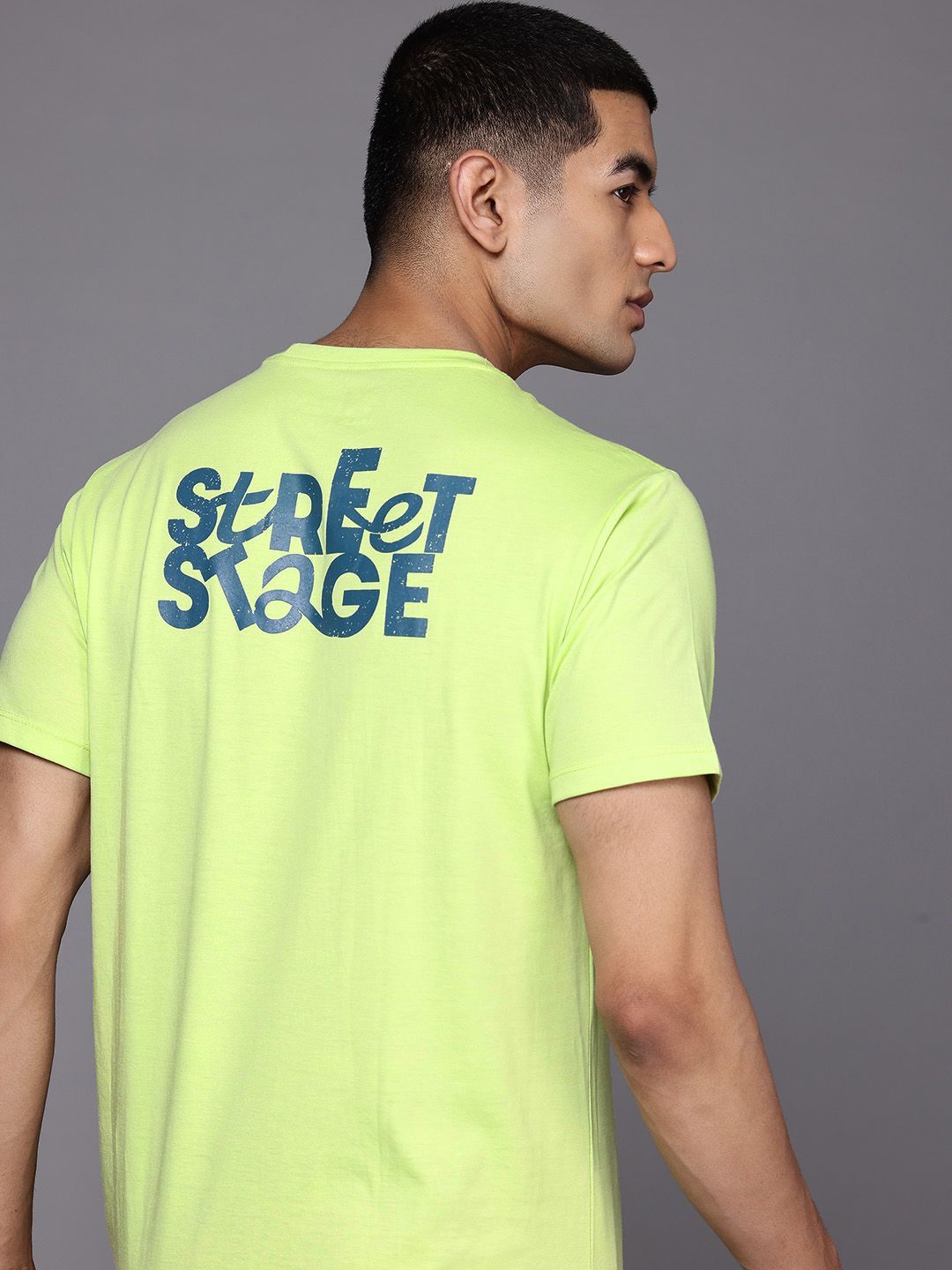 HRX by Hrithik Roshan Typography Printed Lifestyle T-shirt