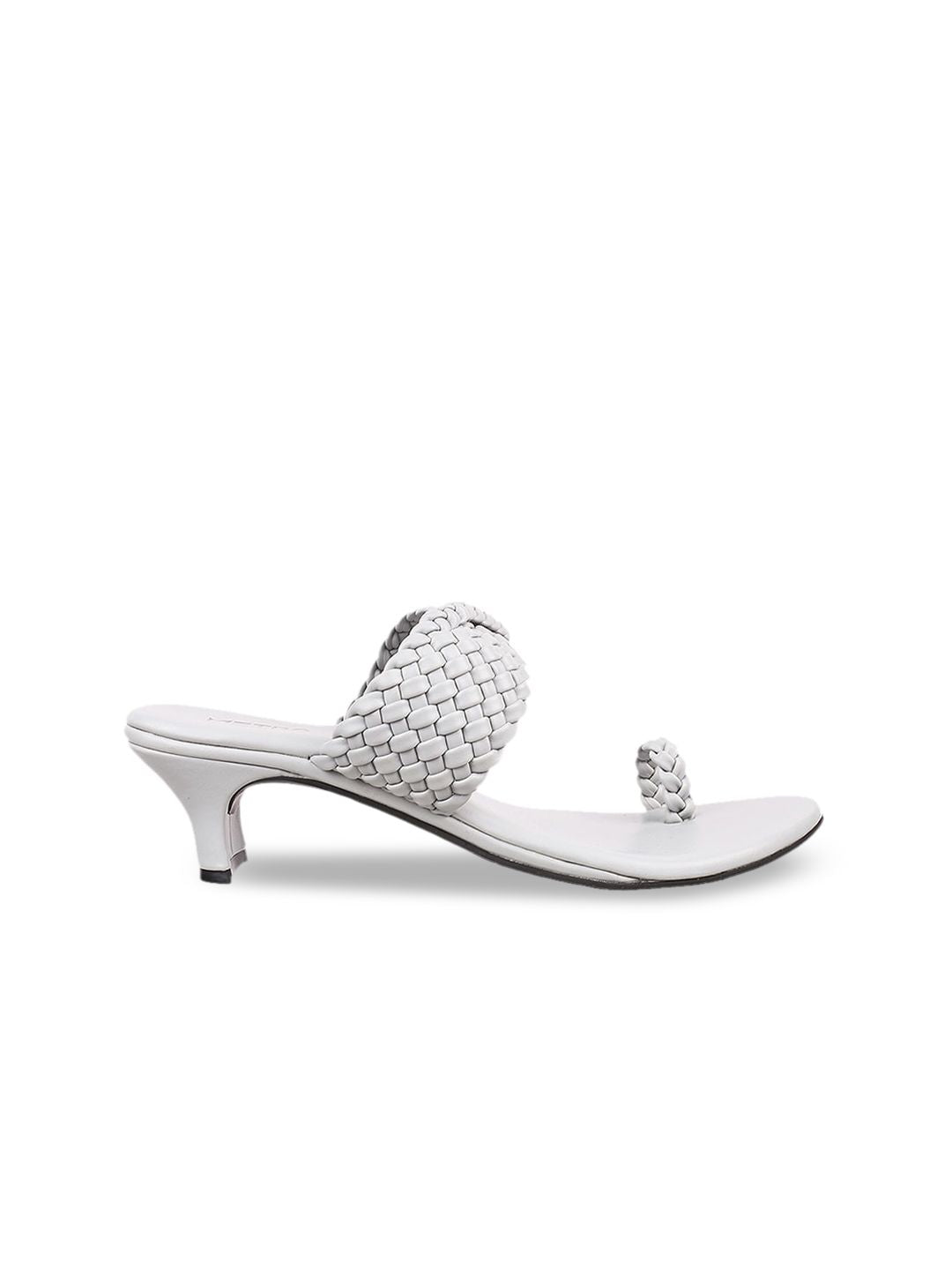Metro Grey Kitten Heels