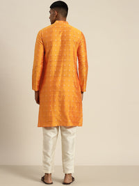 SOJANYA Kurta Katun Sutera Motif Etnik