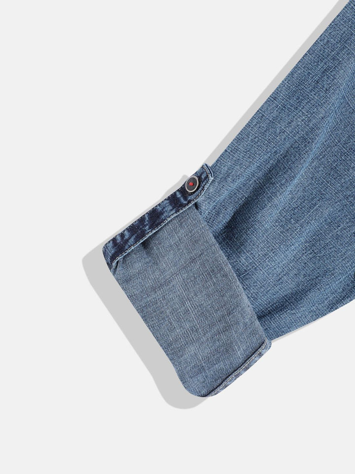 Monte Carlo Boys Chambray Casual Smart Fit Shirt