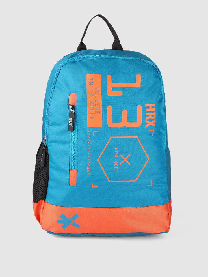 HRX by Hrithik Roshan Unisex Brand Logo Embellished Backpack